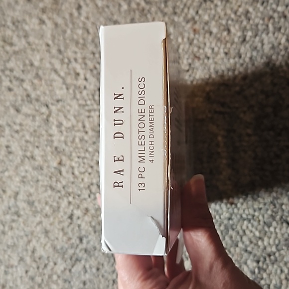 Rae Dunn 12 Piece Baby Milestone Discs - Picture 4 of 6